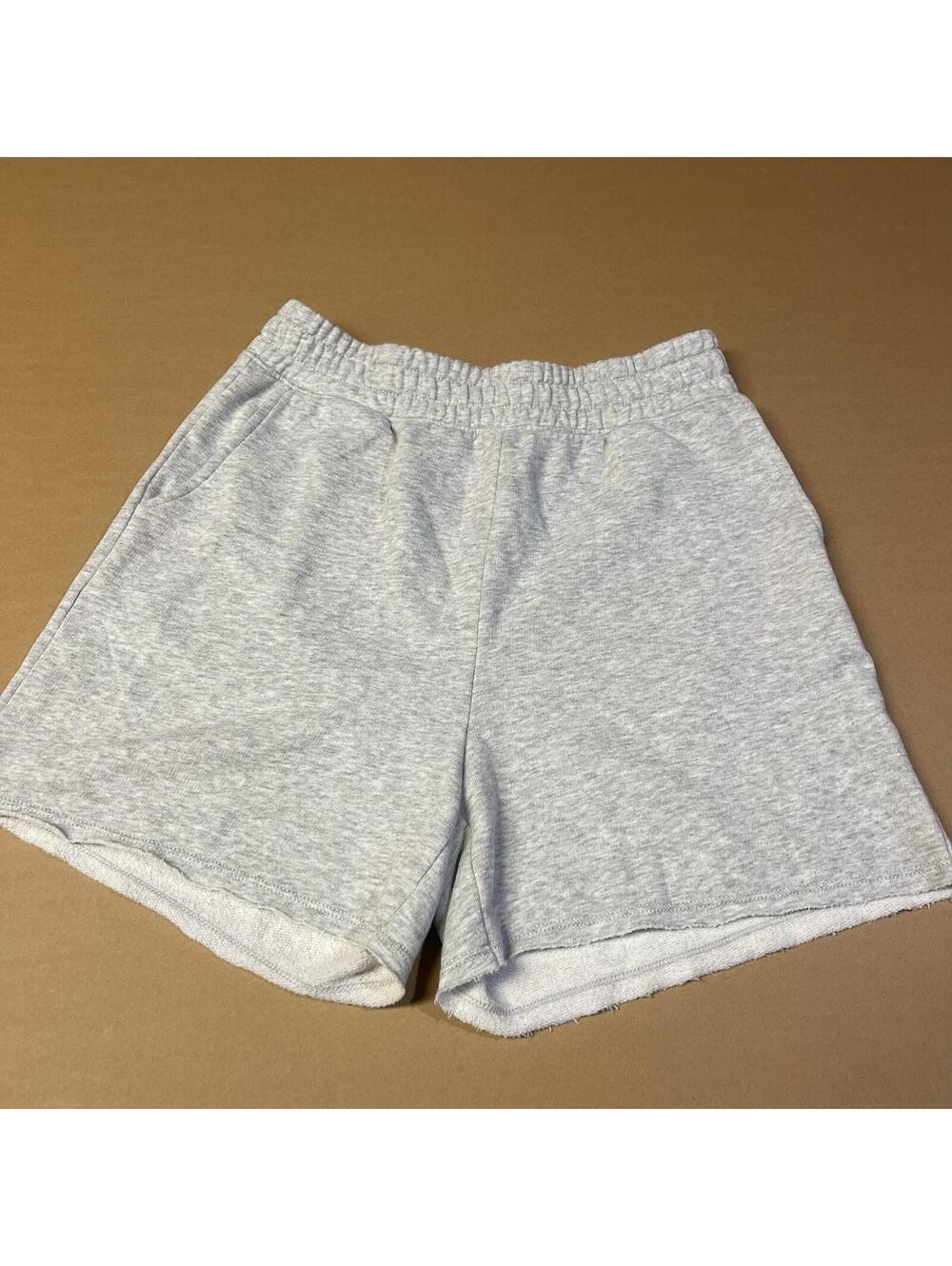 Woman's American Eagle Grey Pajama Shorts Sz Small